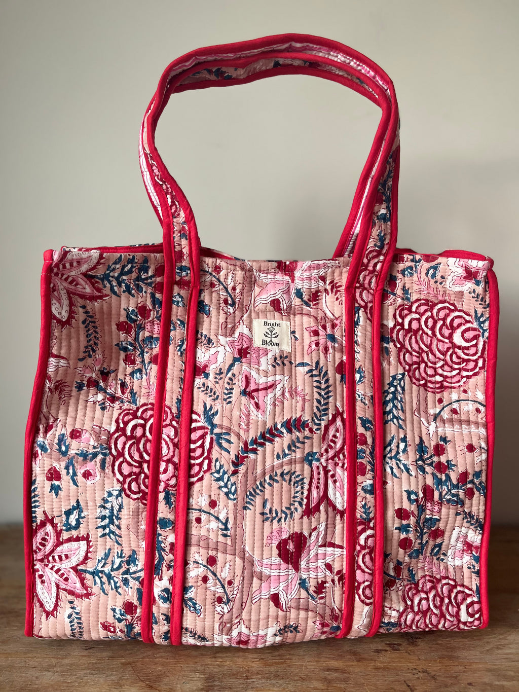 Large Tote Bag - Autumn Meadow