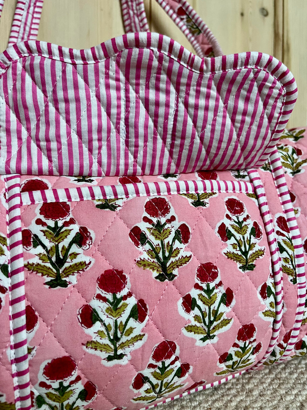 Duffel Bag - Strawberry field