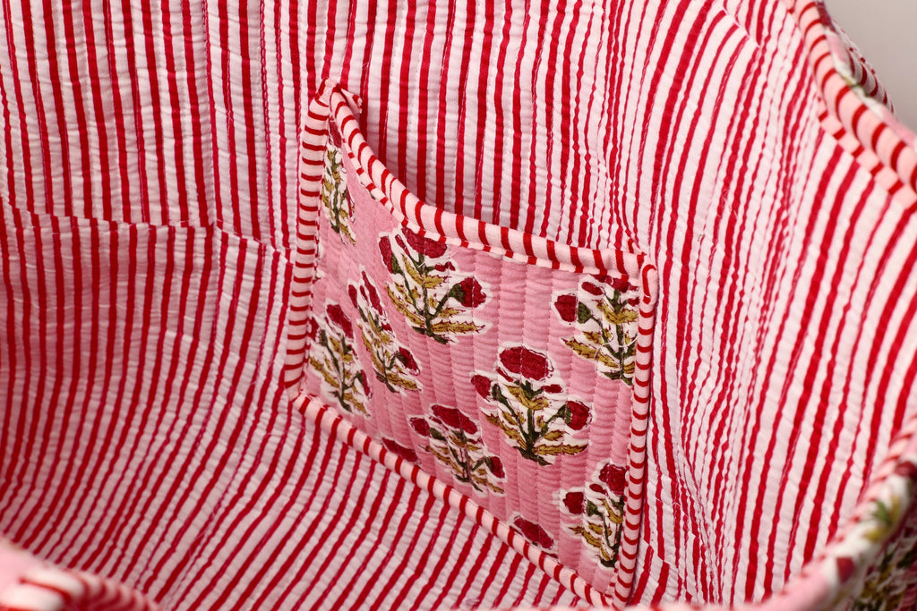 Large Tote Bag - Strawberry Field