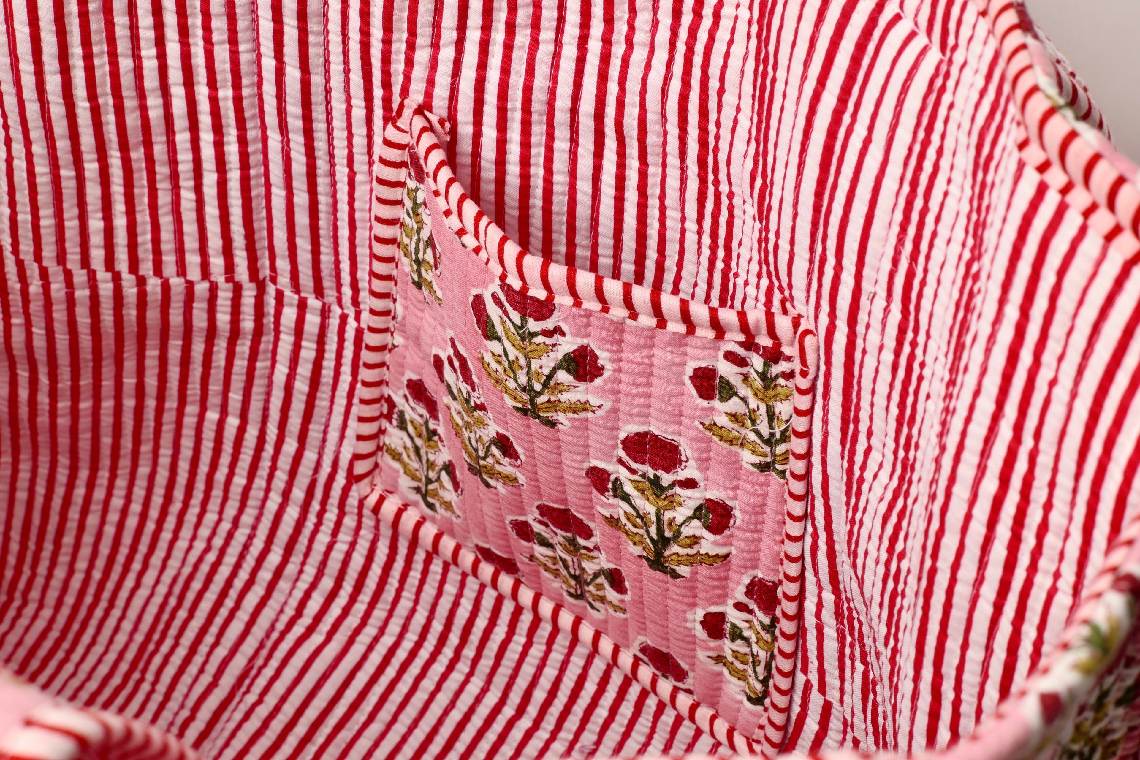 Large Tote Bag - Strawberry Field