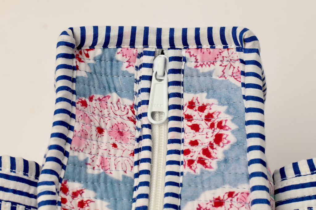 Blue Blossom Mini Tote Bag