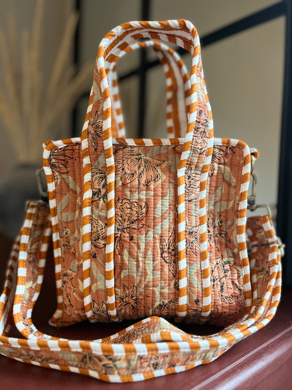 Mini Tote Bag - Autumn Garden