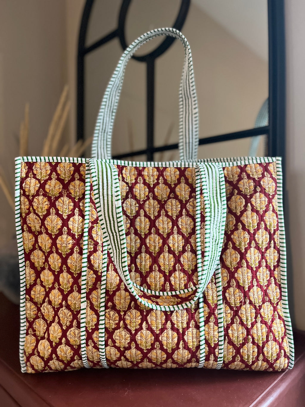 Large Tote Bag - Mulberry