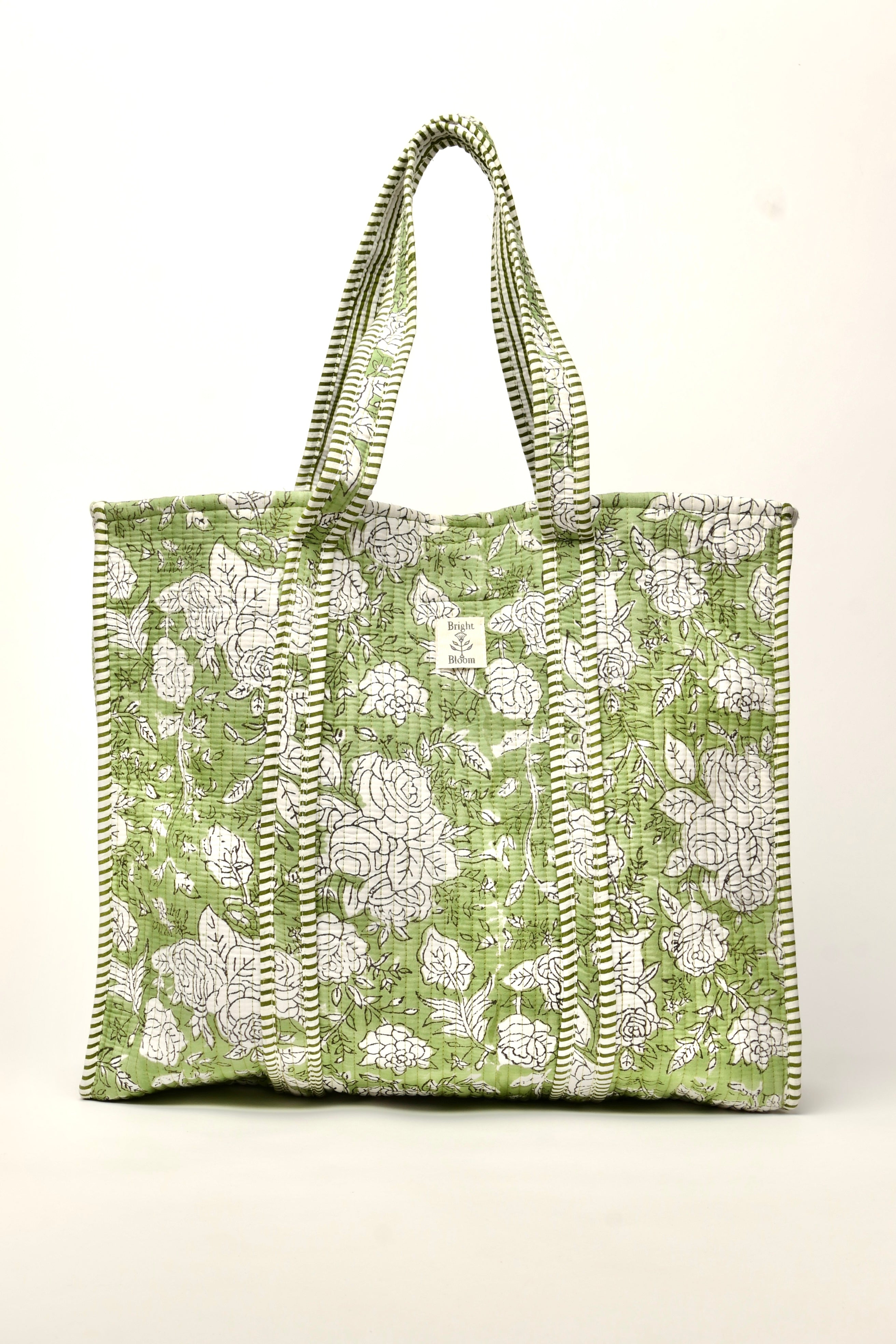 Large Tote Bag - Evergreen